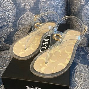 Coach Jelly Sandals